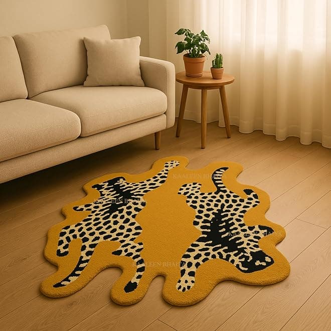 The Climbing Jaguar in Mustard